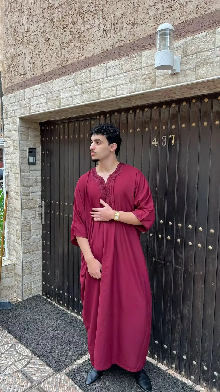 Traditional Moroccan Foqiya – Elegant Men's Wear view 5